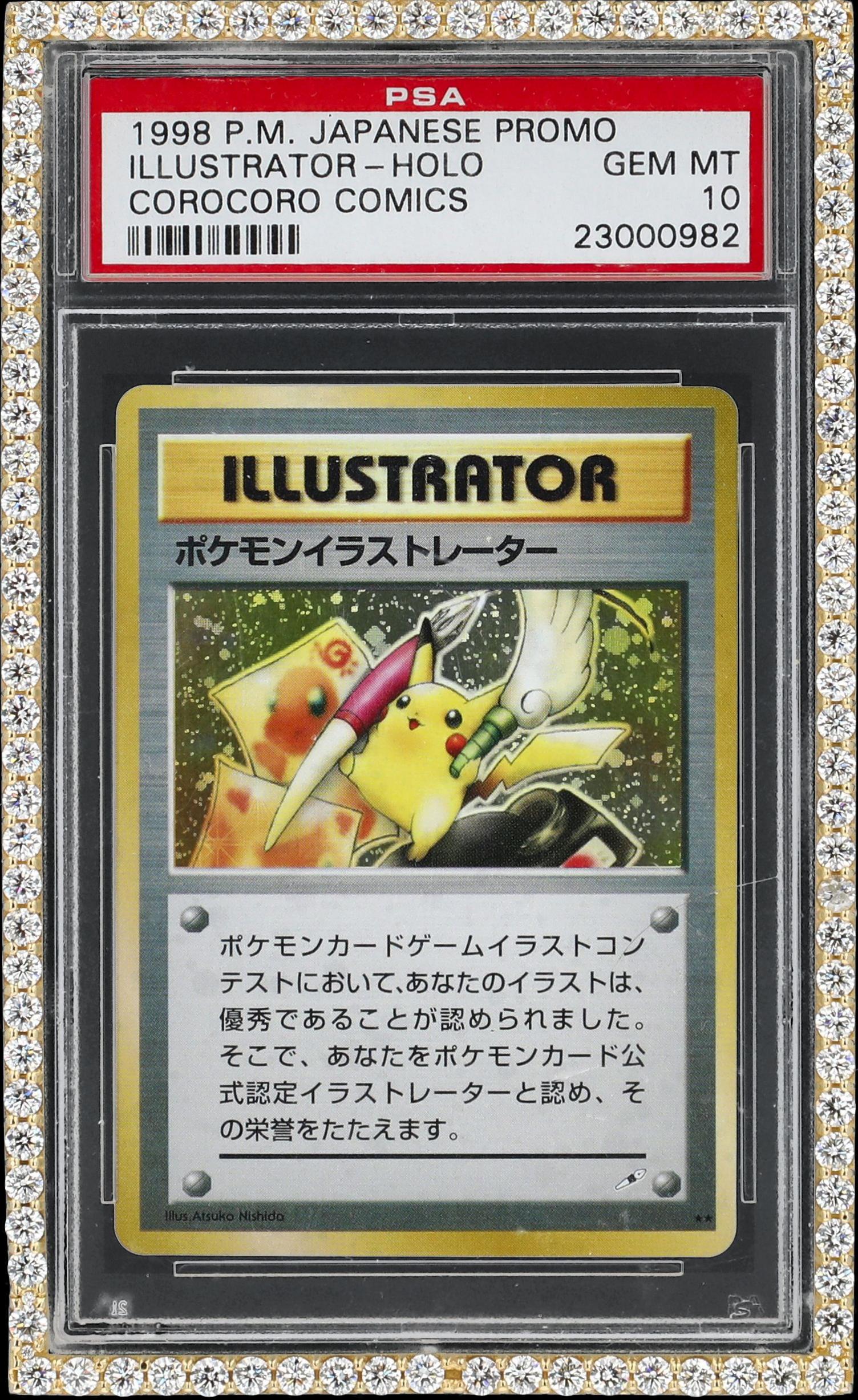 Pikachu Illustrator · PSA 10
